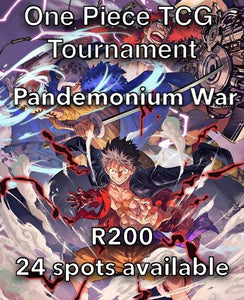 Pandemonium War - One Piece Tournament 15th March