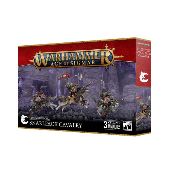 Age of Sigmar: Gloomspite Gitz Snarlpack Cavalry