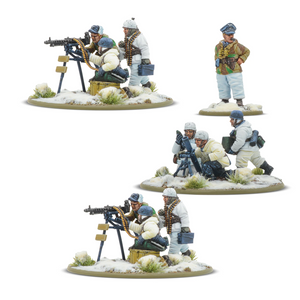 Bolt Action: Winter Fallschirmjäger Heavy Weapons Platoon