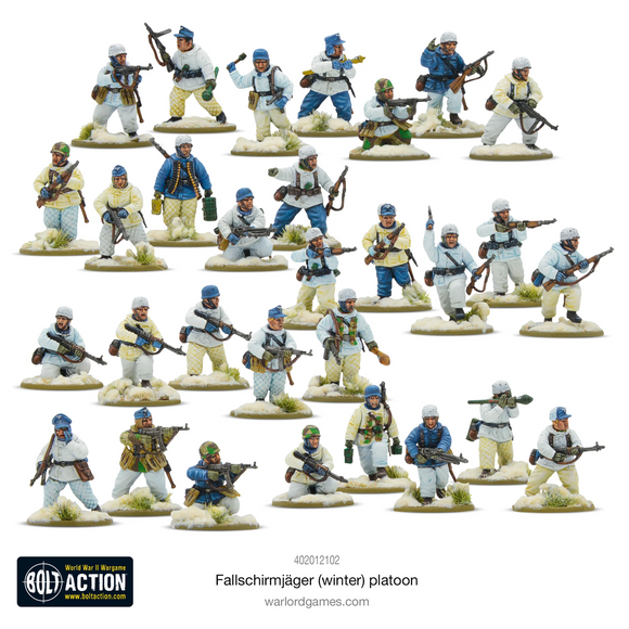 Bolt Action: Fallschirmjäger (Winter) Platoon