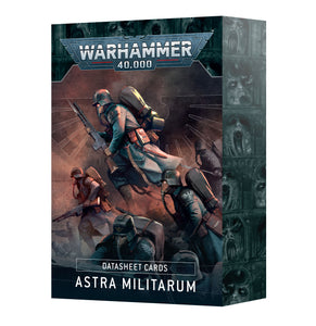 Warhammer 40K: Data Sheet cards Astra Militarum