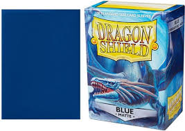 Dragon Shield Card Sleeves: Matte Blue (100)