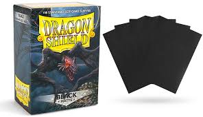 Dragon Shield Card Sleeves: Matte Black (100)