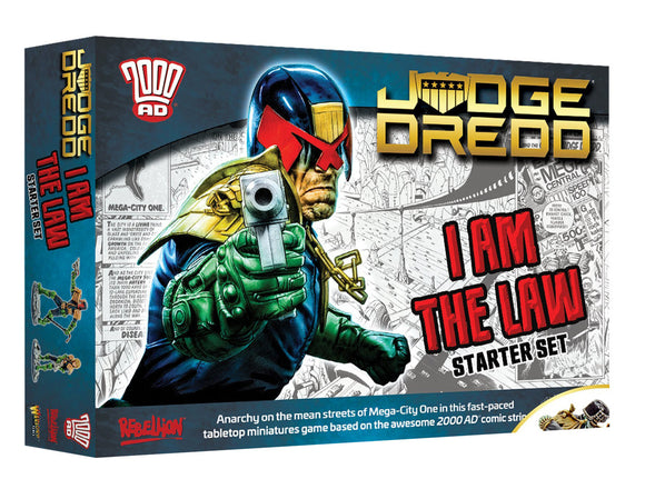 Judge Dredd Miniatures Game: Starter Set - I Am The Law!