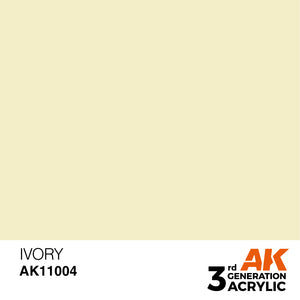 AK Acrylic - Ivory 17ml