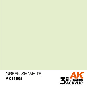 AK Acrylic - Greenish White 17ml