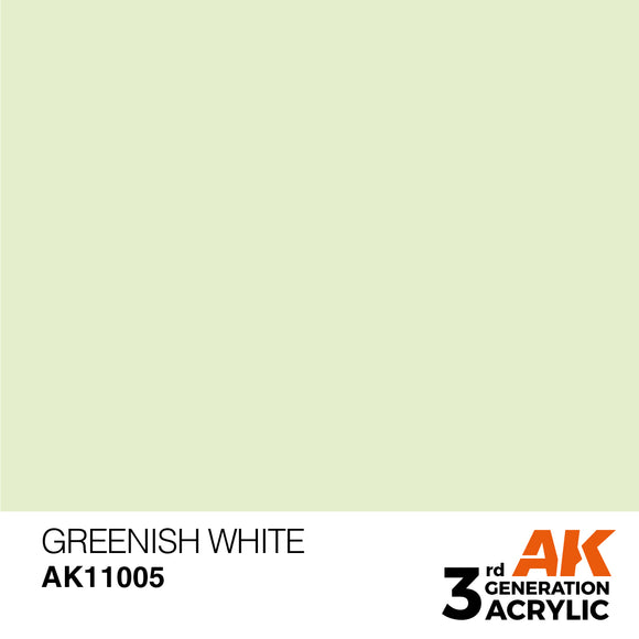 AK Acrylic - Greenish White 17ml