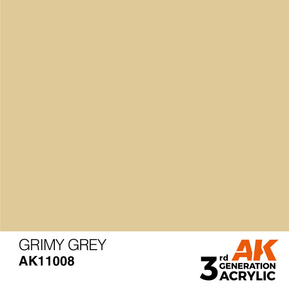 AK Acrylic - Grimy Grey 17ml