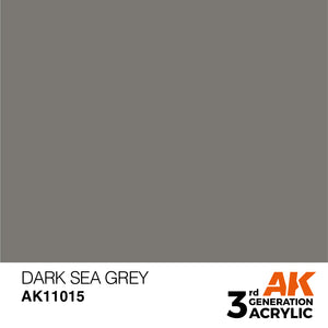 AK Acrylic - Dark Sea Grey 17ml