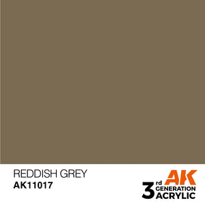 AK Acrylic - Reddish Grey 17ml