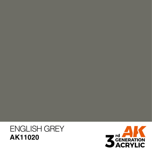 AK Acrylic - English Grey 17ml