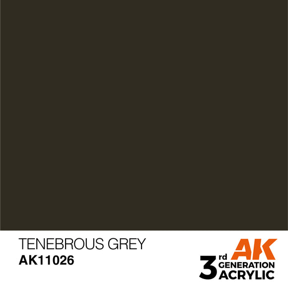 AK Acrylic - Tenebrous Grey 17ml