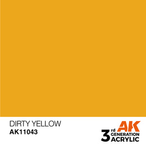 AK Acrylic - Dirty Yellow 17ml