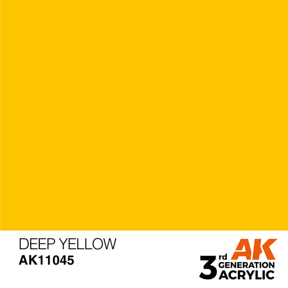 AK Acrylic - Deep Yellow 17ml