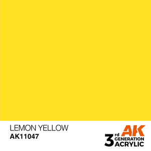 AK Acrylic - Lemon Yellow 17ml