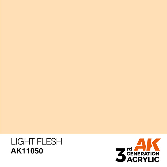 AK Acrylic - Light Flesh 17ml