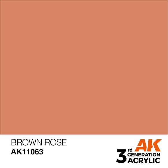 AK Acrylic - Brown Rose 17ml