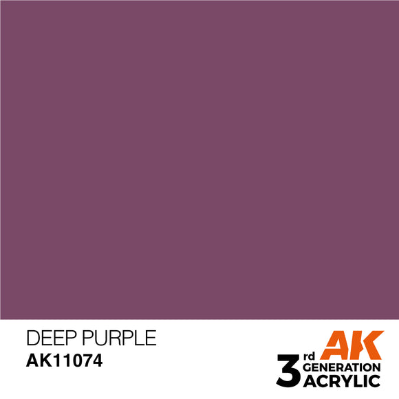 AK Acrylic - Deep Purple 17ml