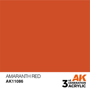 AK Acrylic - Amaranth Red 17ml