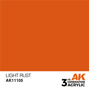 AK Acrylic - Light Rust 17ml