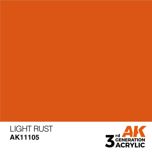 AK Acrylic - Light Rust 17ml