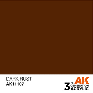 AK Acrylic - Dark Rust 17ml