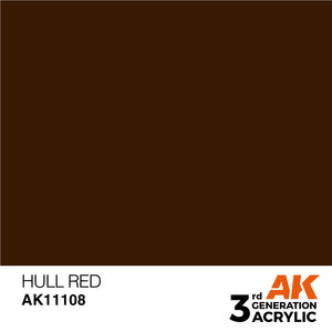 AK Acrylic - Hull Red 17ml