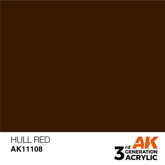 AK Acrylic - Hull Red 17ml