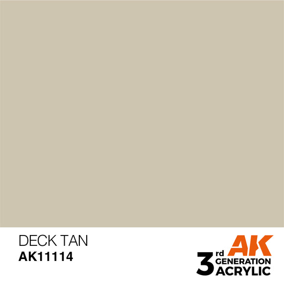 AK Acrylic - Deck Tan 17ml