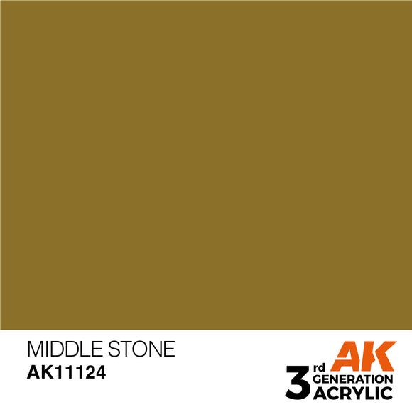 AK Acrylic - Middle Stone 17ml