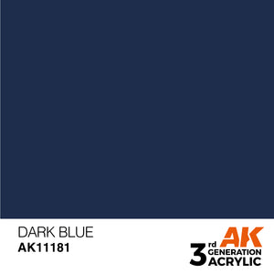 AK Acrylic - Dark Blue 17ml