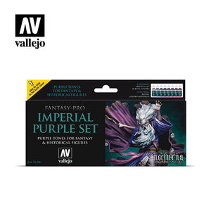 Vallejo Fantasy Pro - Imperial Purple Set