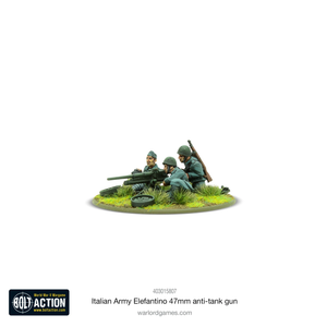 Bolt Action: Italian Army Elefantino 47mm anti-tank gun