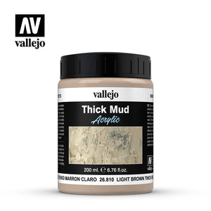 Vallejo 26.810 Light Brown Mud