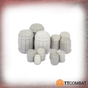 TTCombat Terrain - Wooden Barrels